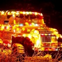 Jeep in Holiday lights