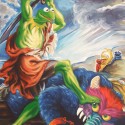 kermit_slaying_his_pet_monster_by_wytrab8-d55z78d