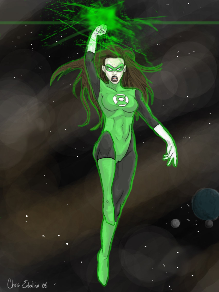 female green lantern