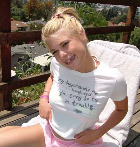 Funny Messages on Girls' T-shirts 