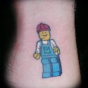 LEGO tattoo